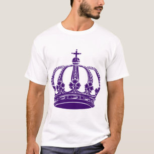 Royal Crown 02 - Diep Paars T-shirt