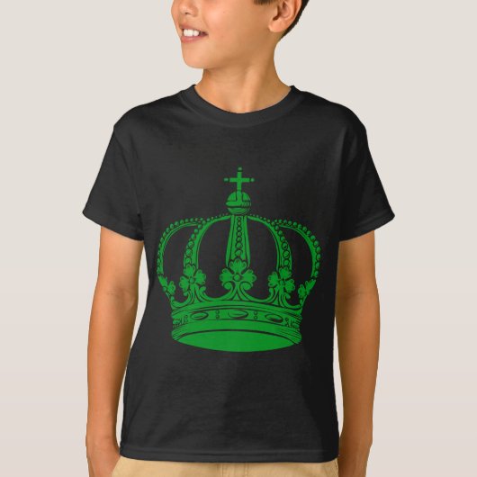 Royal Crown 02 - Grass Green T-shirt (Voorkant)