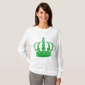 Royal Crown 02 - Grass Green T-shirt (Voorkant volledig)