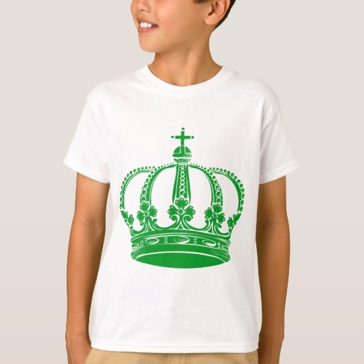 Royal Crown 02 - Grass Green T-shirt (Voorkant)