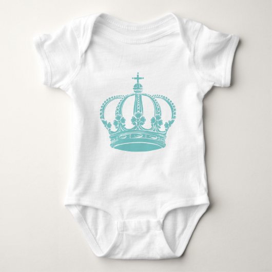 Royal Crown 02 - Light Blue Green Romper (Voorkant)