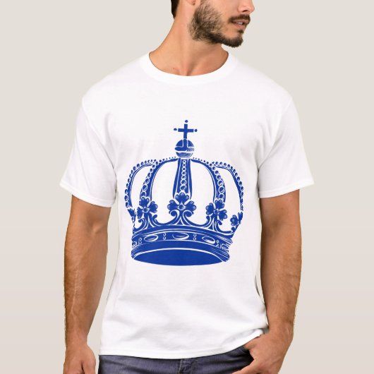 Royal Crown 02 - marine T-shirt (Voorkant)