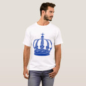 Royal Crown 02 - marine T-shirt (Voorkant volledig)