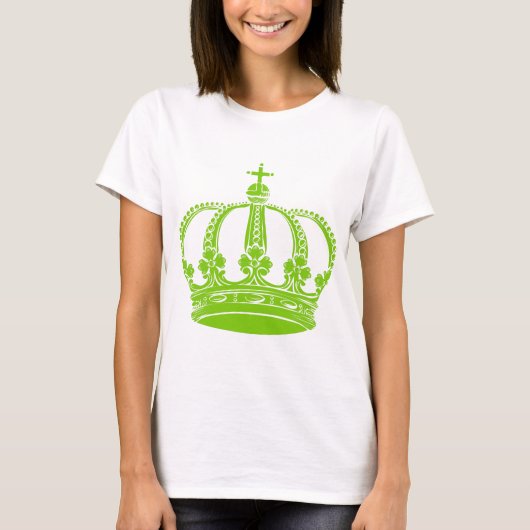 Royal Crown 02 - Martian Green T-shirt (Voorkant)