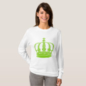 Royal Crown 02 - Martian Green T-shirt (Voorkant volledig)