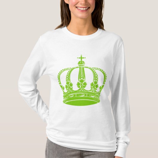 Royal Crown 02 - Martian Green T-shirt (Voorkant)