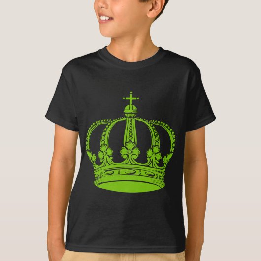 Royal Crown 02 - Martian Green T-shirt (Voorkant)