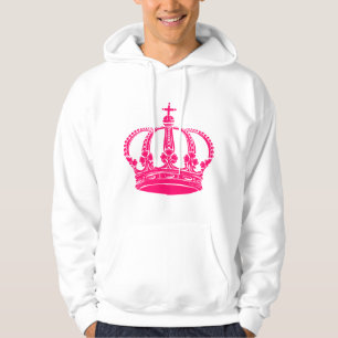 Royal Crown 02 - Neon Red Hoodie