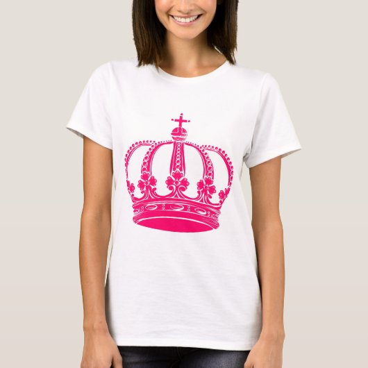 Royal Crown 02 - Neon Red T-shirt (Voorkant)