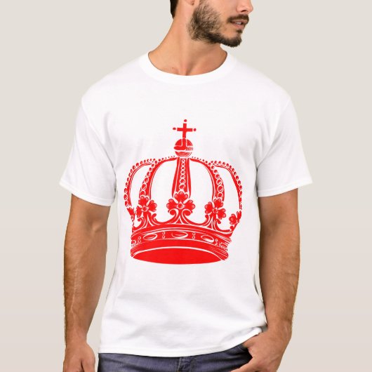 Royal Crown 02 - Red T-shirt (Voorkant)