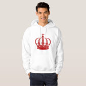 Royal Crown 02 - Ruby Red Hoodie (Voorkant volledig)