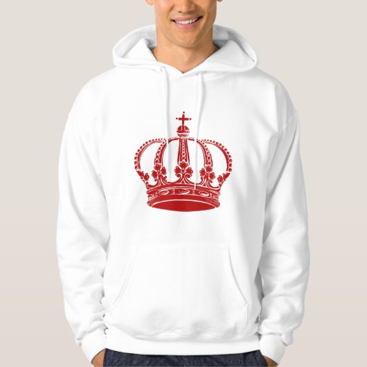 Royal Crown 02 - Ruby Red Hoodie (Voorkant)