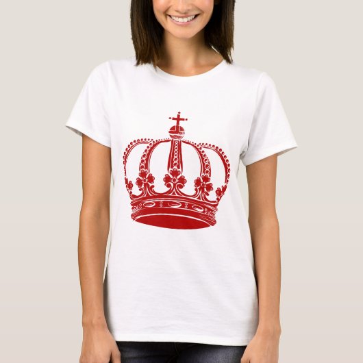 Royal Crown 02 - Ruby Red T-shirt (Voorkant)
