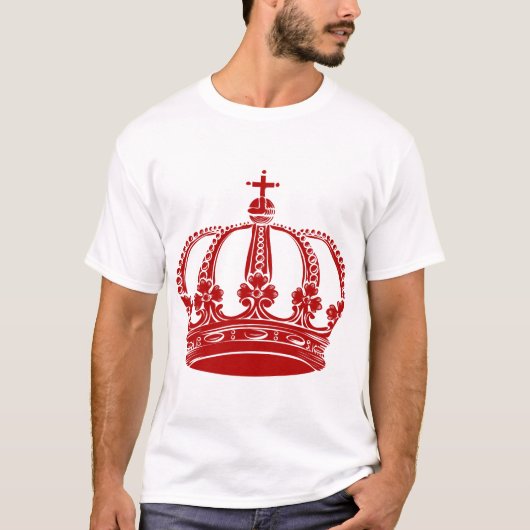 Royal Crown 02 - Ruby Red T-shirt (Voorkant)
