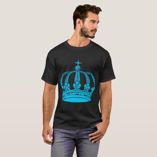 Royal Crown 02 - Sky T-shirt (Voorkant volledig)