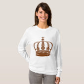 Royal Crown 02 - Walnut T-shirt (Voorkant volledig)