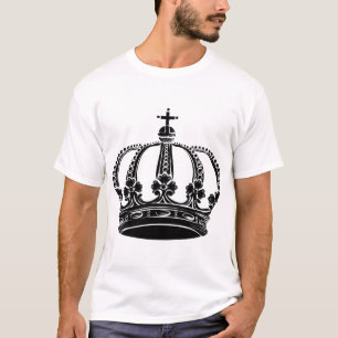 Royal Crown 02 - Zwart T-shirt