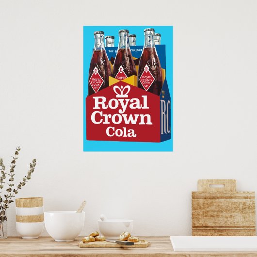 ROYAL CROWN COLA POSTER (Keuken)