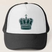 Royal Crown - Dark Green Trucker Pet (Voorkant)