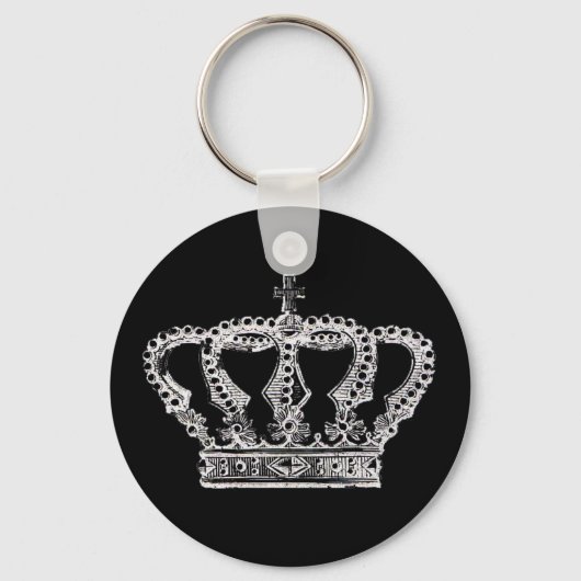 Royal Crown [Donker] Sleutelhanger (Voorkant)