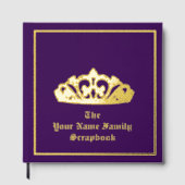 Royal Crown Foil Scrapbook Foil  Gastenboek (Voorkant)