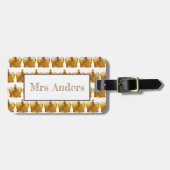 Royal Crown Gold Bagagelabel (Voorkant horizontaal)