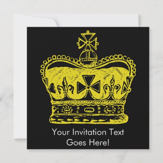 Royal Crown Graphic Kaart (Voorkant)