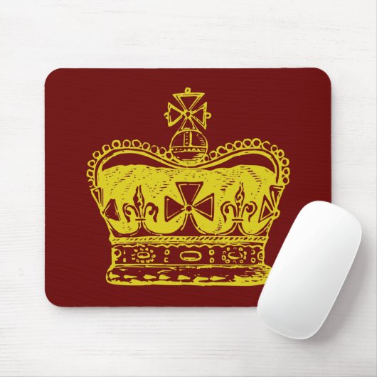 Royal Crown Graphic Muismat (Met muis)