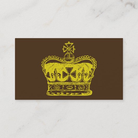 Royal Crown Graphic Visitekaartje (Achterkant)