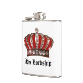 "Royal Crown" Heupfles (Links)