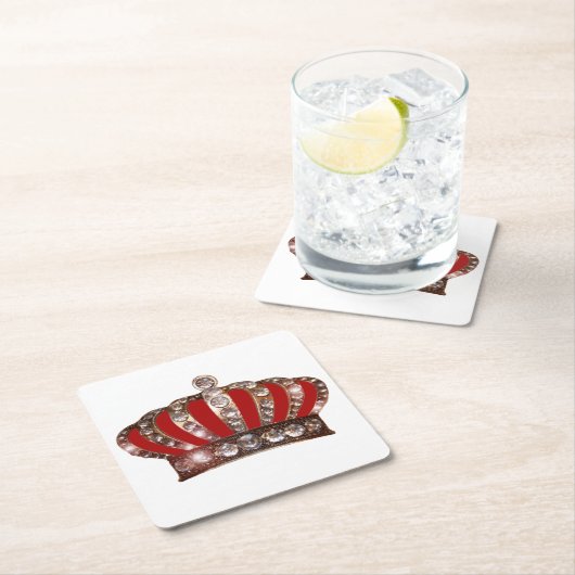 "Royal Crown" Kartonnen Onderzetters (Insitu)