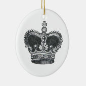 Royal Crown Keramisch Ornament (Rechts)