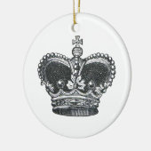 Royal Crown Keramisch Ornament (Links)