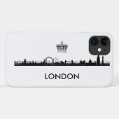Royal Crown London Skyline Case-Mate iPhone Case (Achterkant (horizontaal))
