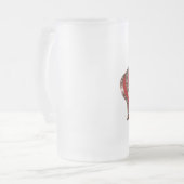 "Royal Crown" Matglas Bierpul (Voorkant links)