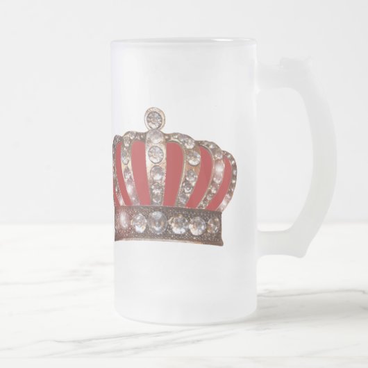 "Royal Crown" Matglas Bierpul (Rechts)