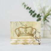 Royal Crown met bijkantoren Briefkaart (Staand voorkant)