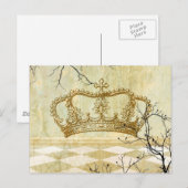 Royal Crown met bijkantoren Briefkaart (Voorkant / Achterkant)
