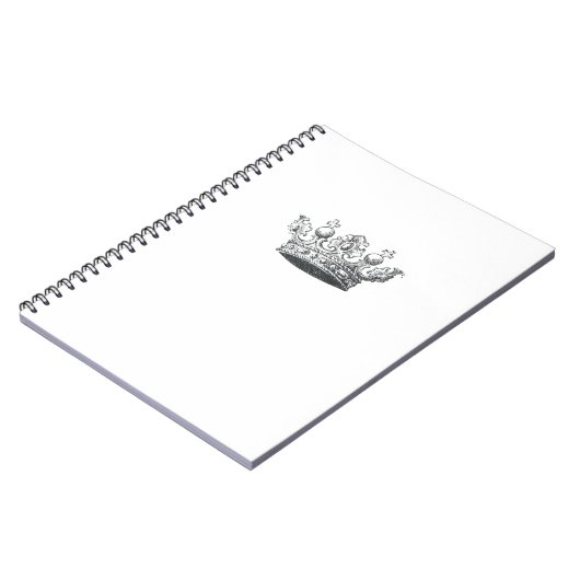 Royal Crown Notitieboek (Linkerzijde)