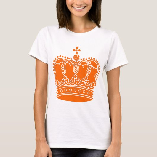 Royal Crown - Oranje T-shirt (Voorkant)