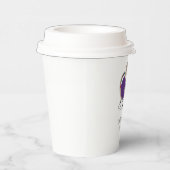 Royal Crown Queen Elizabeth Papieren Bekers (Rechts)