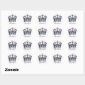 Royal Crown Queen stickers (Vel)