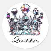Royal Crown Queen stickers (Voorkant)