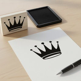 Royal Crown Rubber Stamp Rubberstempel