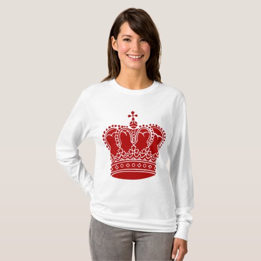 Royal Crown - Ruby Red T-shirt (Voorkant volledig)