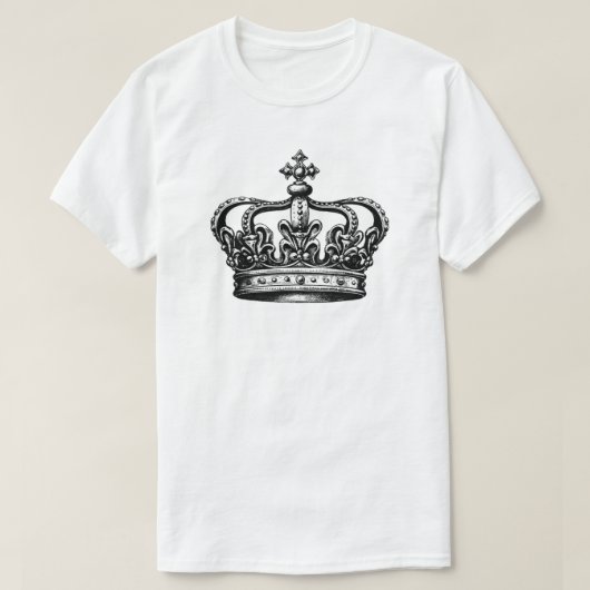 Royal crown t-shirt (Design voorkant)