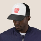 Royal Crown - Tropisch Roze Trucker Pet (In situ)