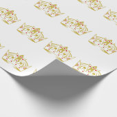 Royal Crown Wrapping Paper Cadeaupapier (Hoek)