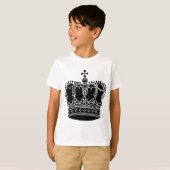 Royal Crown - zwart T-shirt (Voorkant volledig)
