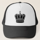 Royal Crown - zwart Trucker Pet (Voorkant)